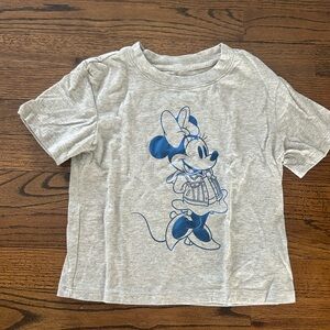GAP x Disney Gray T-Shirt Minnie Mouse (size small)